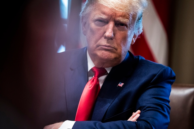 President Trump meets with pharmaceutical executives in the Cabinet Room of the White House on Monday. Washington Post photo by Jabin Botsford.