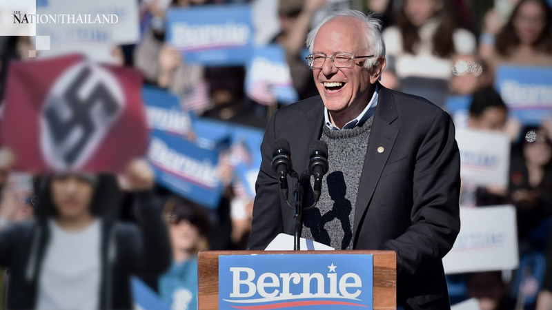Nazi flag at Sanders rally sparks outcry, concerns about safety Nazi flag at Sanders rally sparks outcry, concerns about safety