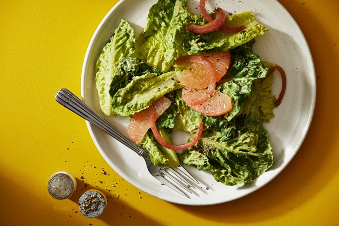 Avocado green goddess dressing is the star of this crisp, bright salad Avocado green goddess dressing is the star of this crisp, bright salad