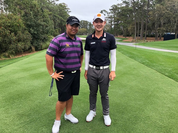 Kiradech Aphibarnrat  and Jazz Janewattananond 