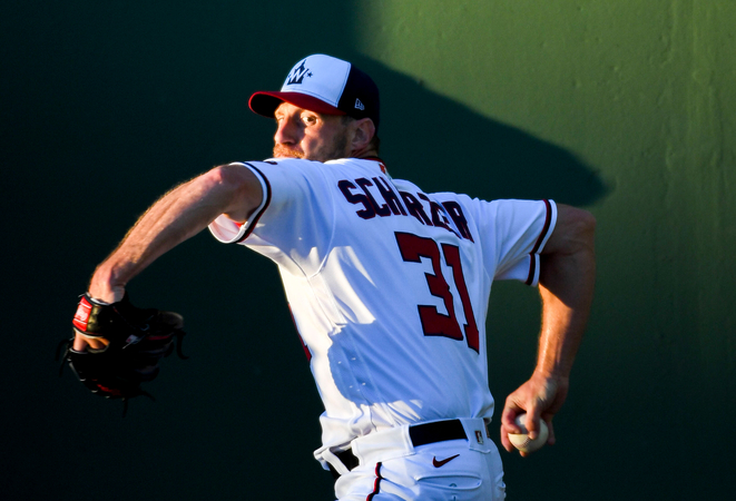 Nationals pitcher Scherzer defies age the way he battles hitters: relentlessly Nationals pitcher Scherzer defies age the way he battles hitters: relentlessly