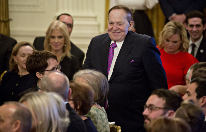 Adelson's Las Vegas casinos stay open in city divided over virus response Adelson's Las Vegas casinos stay open in city divided over virus response