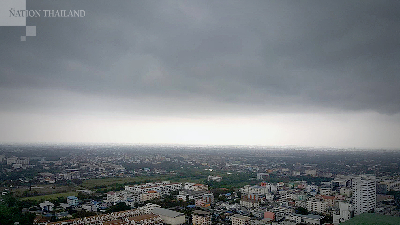Hot day and thundershowers forecast for upper Thailand Hot day and thundershowers forecast for upper Thailand