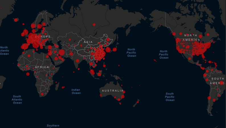 Global Death Toll From Covid 19 Above 14 600 But No Cases Yet In 13 Countries