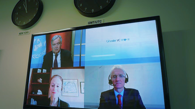 UN launches COVID-19 global humanitarian response plan UN launches COVID-19 global humanitarian response plan