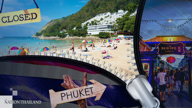 All beaches in Phuket closed indefinitely All beaches in Phuket closed indefinitely