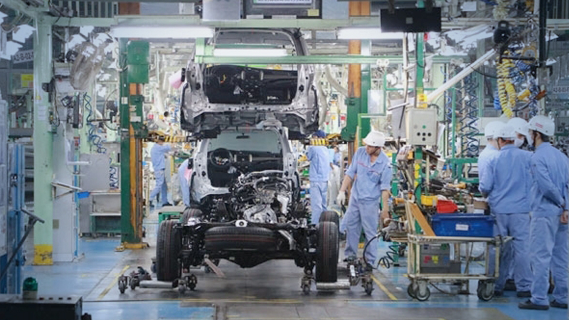 Toyota Motor Vietnam suspends vehicle production Toyota Motor Vietnam suspends vehicle production