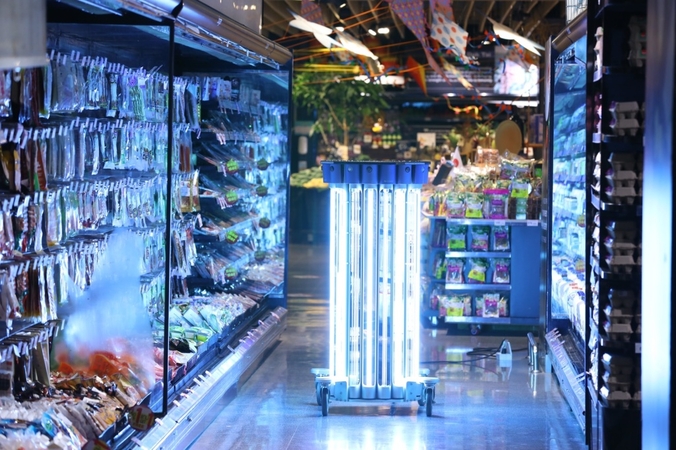 Central Food Hall gets innovative with UV-C disinfection robots Central Food Hall gets innovative with UV-C disinfection robots