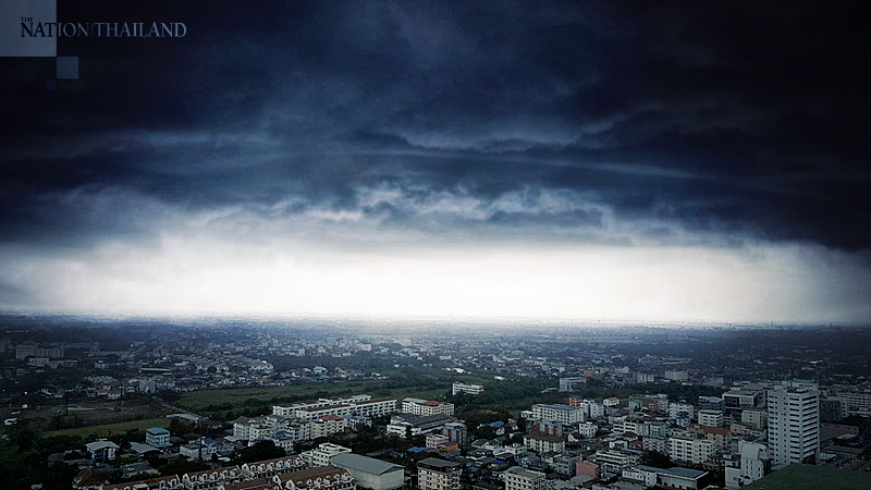 Thunderstorms and hail forecast for upper Thailand Thunderstorms and hail forecast for upper Thailand