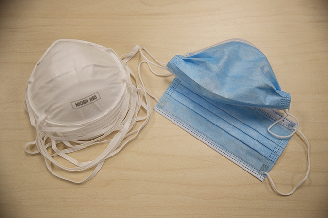Protective gear in national stockpile is nearly depleted, DHS officials say Protective gear in national stockpile is nearly depleted, DHS officials say