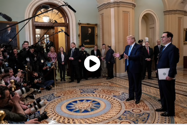 Facing coronavirus pandemic, Trump suspends immigration laws and showcases vision for locked-down border Facing coronavirus pandemic, Trump suspends immigration laws and showcases vision for locked-down border