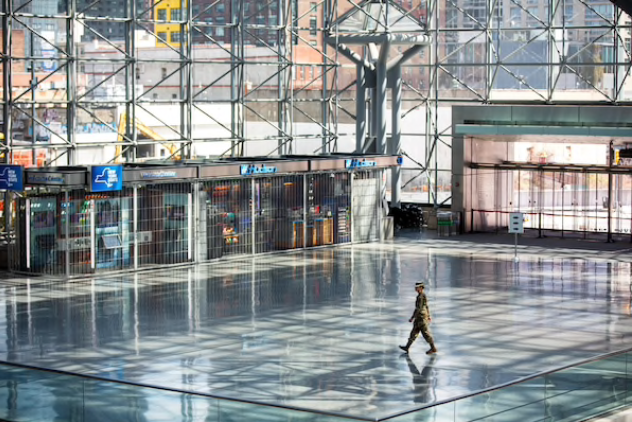 Inside the Javits Center: New York's militarized, makeshift hospital Inside the Javits Center: New York's militarized, makeshift hospital