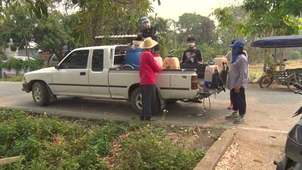 Chiang Mai villagers go to war against virus Chiang Mai villagers go to war against virus