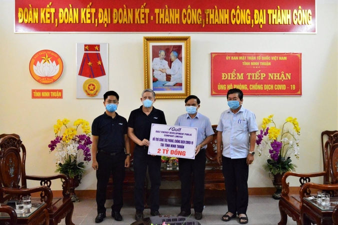 Gulf Group gives Vietnamese province donation to cope with Covid-19 Gulf Group gives Vietnamese province donation to cope with Covid-19