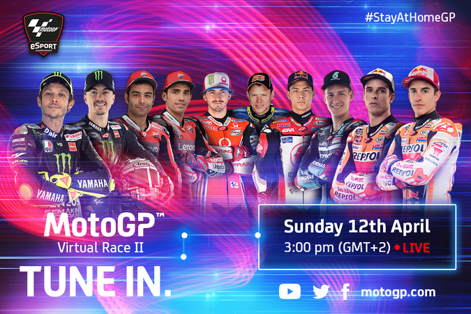 MotoGP™ Virtual Race 2: get ready for more! MotoGP™ Virtual Race 2: get ready for more!