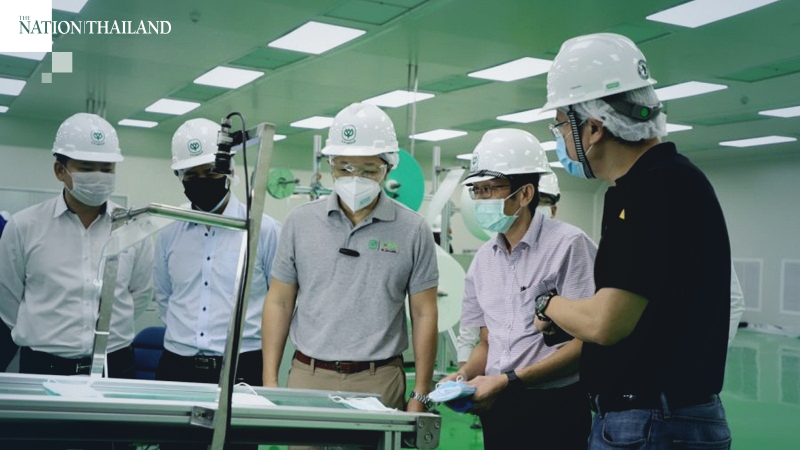 CP face mask factory ready on time to start production CP face mask factory ready on time to start production