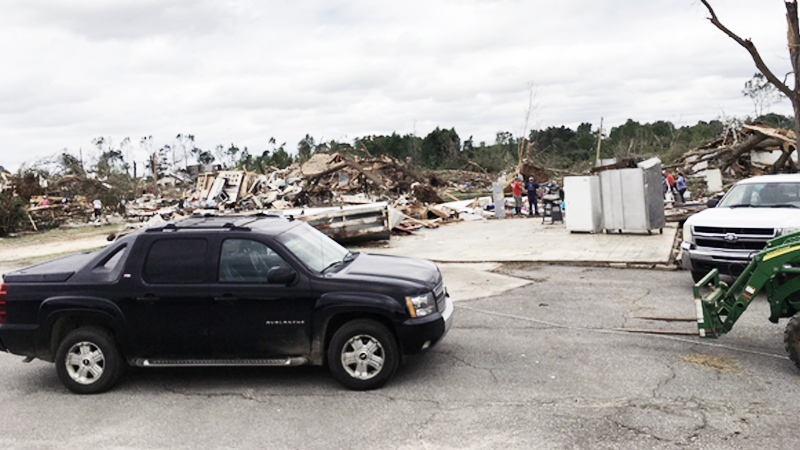 Two-mile wide Mississippi tornado Sunday was state's largest on record Two-mile wide Mississippi tornado Sunday was state's largest on record