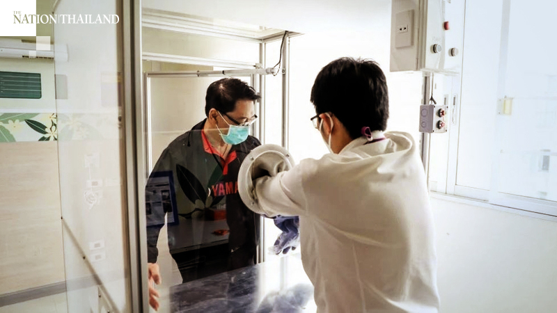 Yamaha develops special Covid-19 examination booth Yamaha develops special Covid-19 examination booth