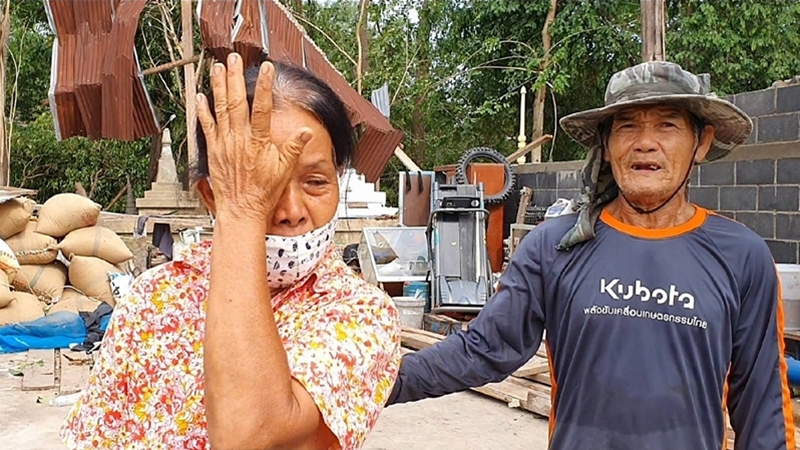 Massive storm devastates Saraburi village Massive storm devastates Saraburi village