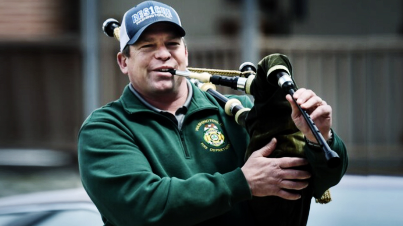 D.C. firefighter uses bagpipes to offer pause from pandemic D.C. firefighter uses bagpipes to offer pause from pandemic