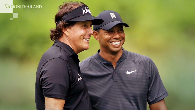 Tiger Woods and Phil Mickelson to be joined by Tom Brady and Peyton Manning in charity match Tiger Woods and Phil Mickelson to be joined by Tom Brady and Peyton Manning in charity match