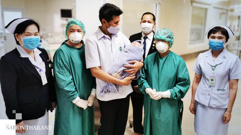 One-month-old baby recovers from Covid-19 One-month-old baby recovers from Covid-19