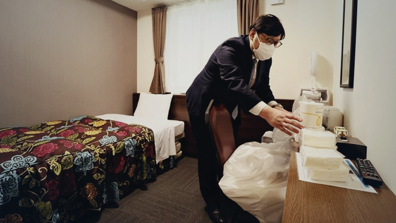 Mild COVID-19 patients in Japan to stay at hotels Mild COVID-19 patients in Japan to stay at hotels