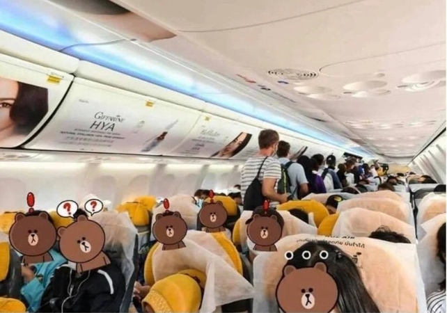 Worried Nok Air passenger: No social distancing on packed flight Worried Nok Air passenger: No social distancing on packed flight