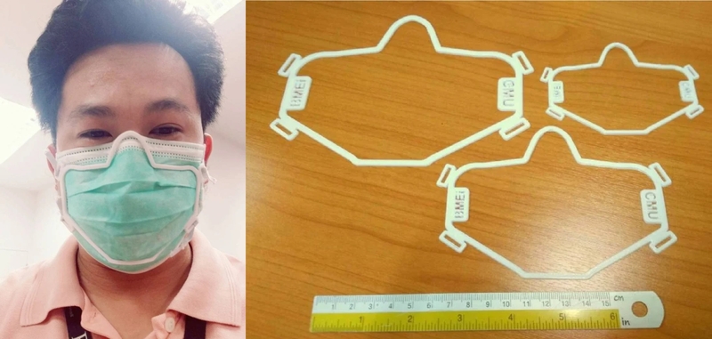 CM University making 3D-printed face-mask ‘enhancers’ CM University making 3D-printed face-mask ‘enhancers’