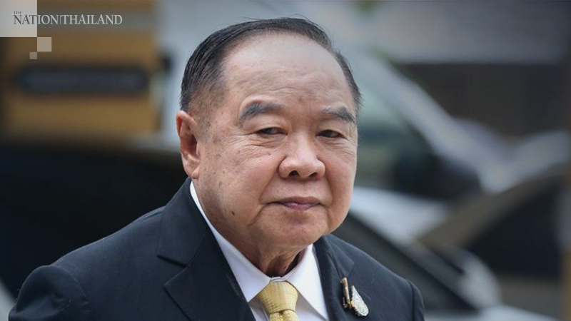 Prawit dismisses rumour of Phalang Pracharat leadership bid Prawit dismisses rumour of Phalang Pracharat leadership bid