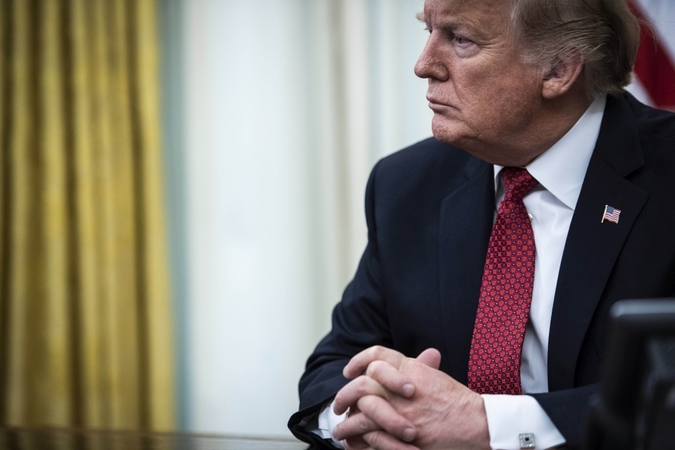 President Donald Trump. MUST CREDIT: Washington Post photo by Jabin Botsford