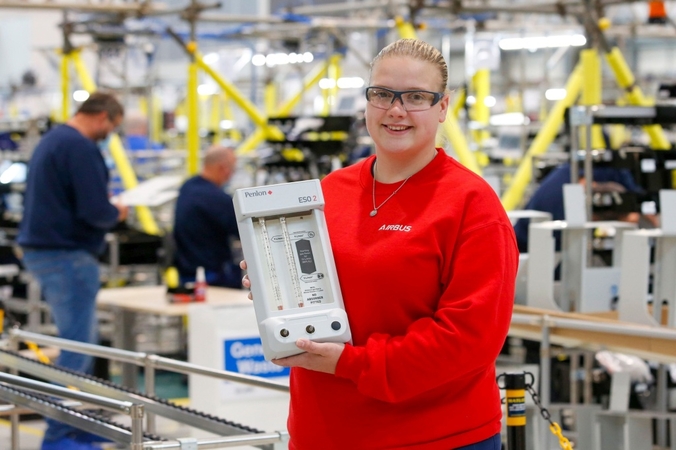 Airbus Now Makes Ventilators on a Socially Distant Factory Floor Airbus Now Makes Ventilators on a Socially Distant Factory Floor