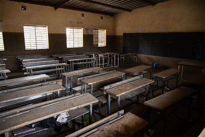 Millions of children out of school because of coronavirus in the world's poorest countries may never go back, expert says Millions of children out of school because of coronavirus in the world's poorest countries may never go back, expert says