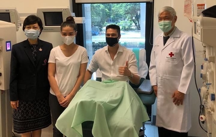 Actor 'Deane' donates plasma after recovering from Covid-19 Actor 'Deane' donates plasma after recovering from Covid-19