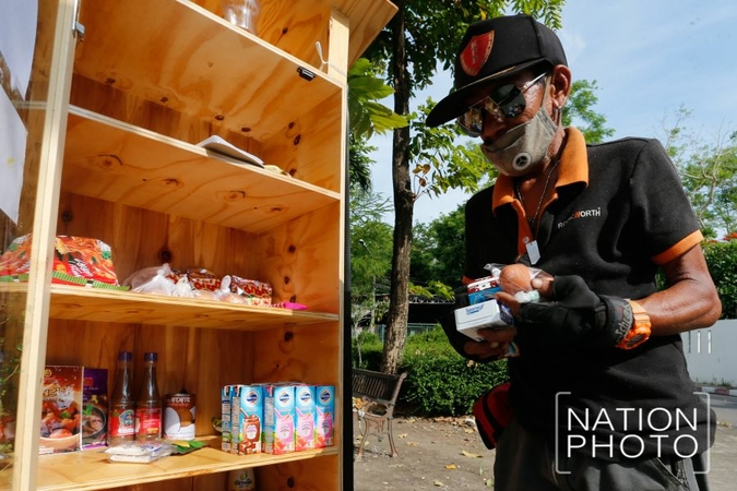 'Pantry of sharing' brings out spirit of helping in Thais 'Pantry of sharing' brings out spirit of helping in Thais