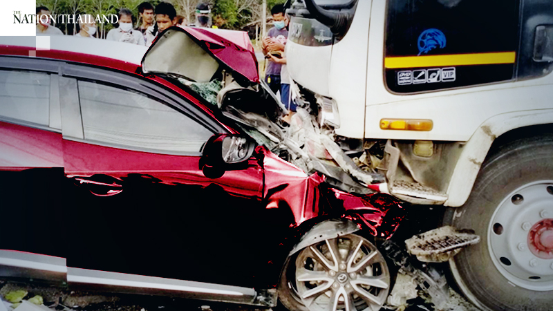 Nurse killed as truck crashes into her car Nurse killed as truck crashes into her car