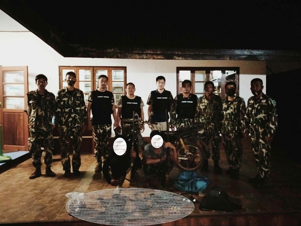 Carcasses of protected animals seized from suspected Myanmar poachers Carcasses of protected animals seized from suspected Myanmar poachers