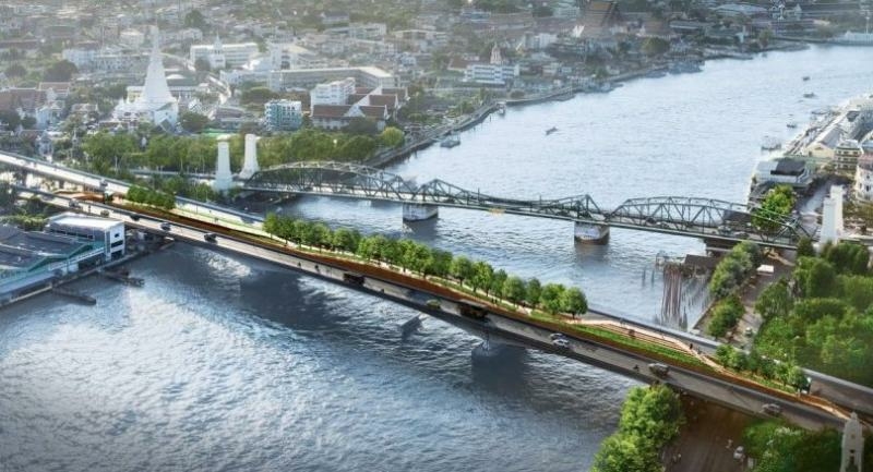 Park in Chao Phraya opening for public in June Park in Chao Phraya opening for public in June