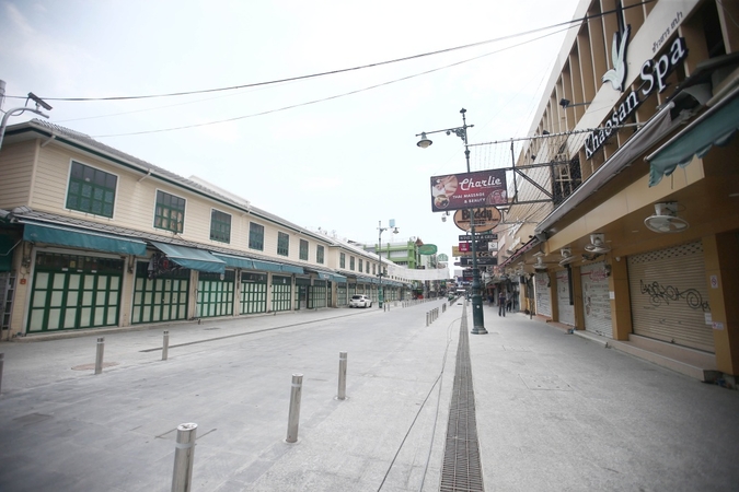 Khaosan Road renovation 91 per cent complete, well ahead of schedule Khaosan Road renovation 91 per cent complete, well ahead of schedule