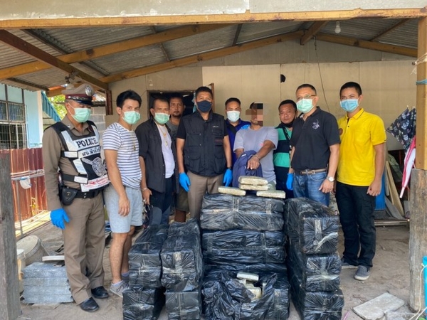 Over 220kg of marijuana seized in Bangkok following sting operation Over 220kg of marijuana seized in Bangkok following sting operation