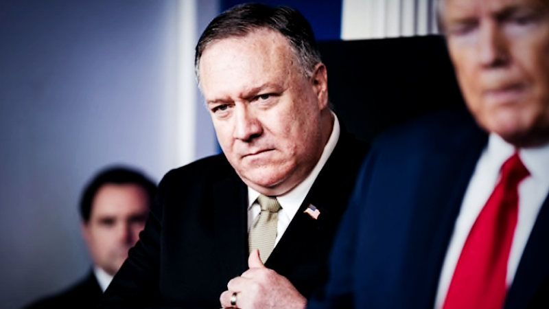 Secretary of State Mike Pompeo. MUST CREDIT: Washington Post photo by Jabin Botsford
