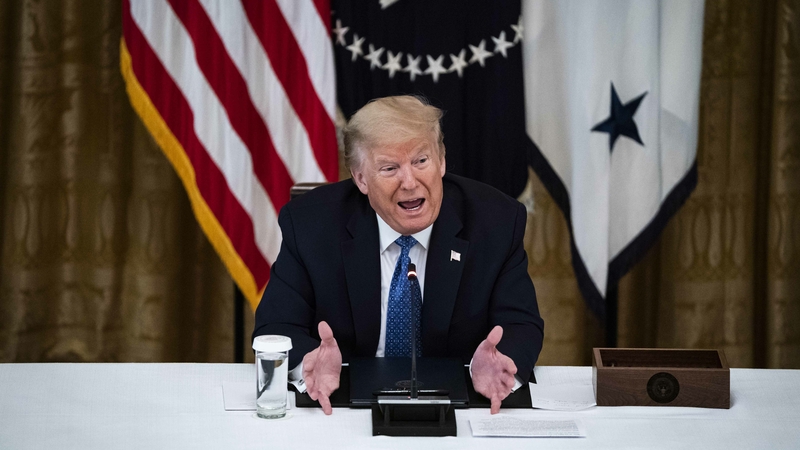 Trump threatens funding for Michigan, Nevada over absentee, mail-in voting plans Trump threatens funding for Michigan, Nevada over absentee, mail-in voting plans