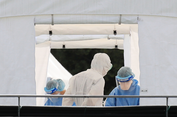 S. Korea reports 20 new virus cases amid efforts to contain sporadic infections S. Korea reports 20 new virus cases amid efforts to contain sporadic infections