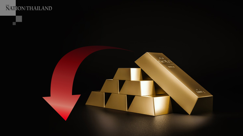 Gold price drops slightly Gold price drops slightly