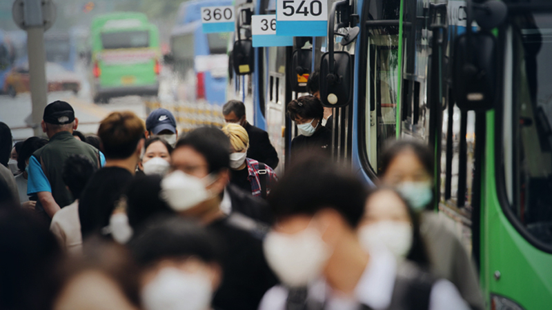 Face masks mandatory on South Korea's public transport Face masks mandatory on South Korea's public transport