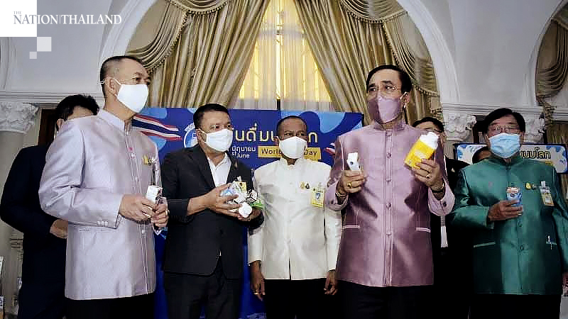 Udderly delicious! PM invites Thais to savour World Milk Day Udderly delicious! PM invites Thais to savour World Milk Day
