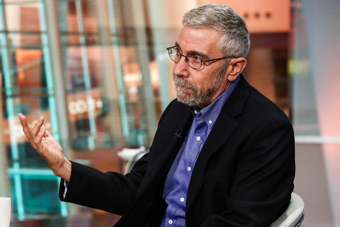 Paul Krugman is pretty upbeat about the economy Paul Krugman is pretty upbeat about the economy