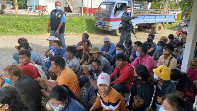 54 Cambodian migrants arrested in Sa Kaeo 54 Cambodian migrants arrested in Sa Kaeo