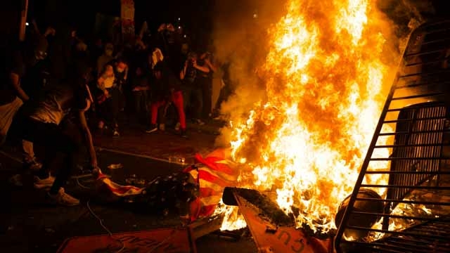 Curfews follow days of looting and demonstrations Curfews follow days of looting and demonstrations
