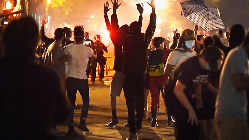 White House says police didn't use tear gas and rubber bullets, a semantics argument White House says police didn't use tear gas and rubber bullets, a semantics argument